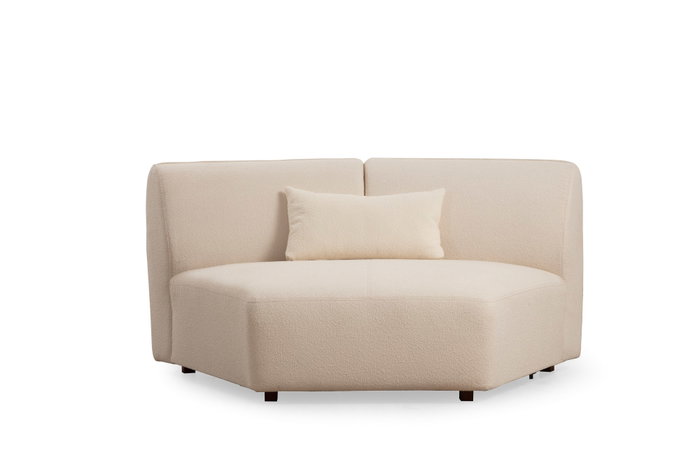 Atelier Del Sofa Mentıs Corner 5 (L1+Cx+2Xr) Crema